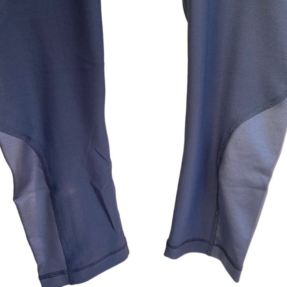 90 Degree By Reflex Capri Leggings Size Small Gunmetal Gray CW66770 NWT $78 - Picture 9 of 11